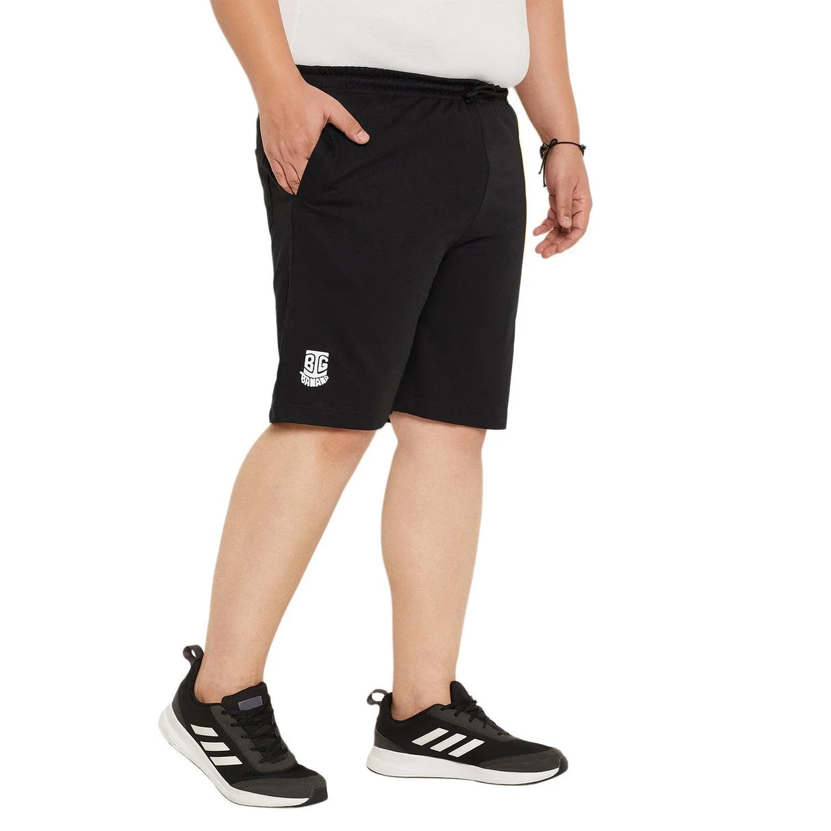 Men Plus Size Beeta Printed Shorts - bigbanana