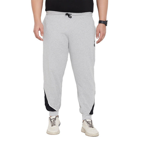 Men Plus Size Carnival Solid Trackpant - bigbanana