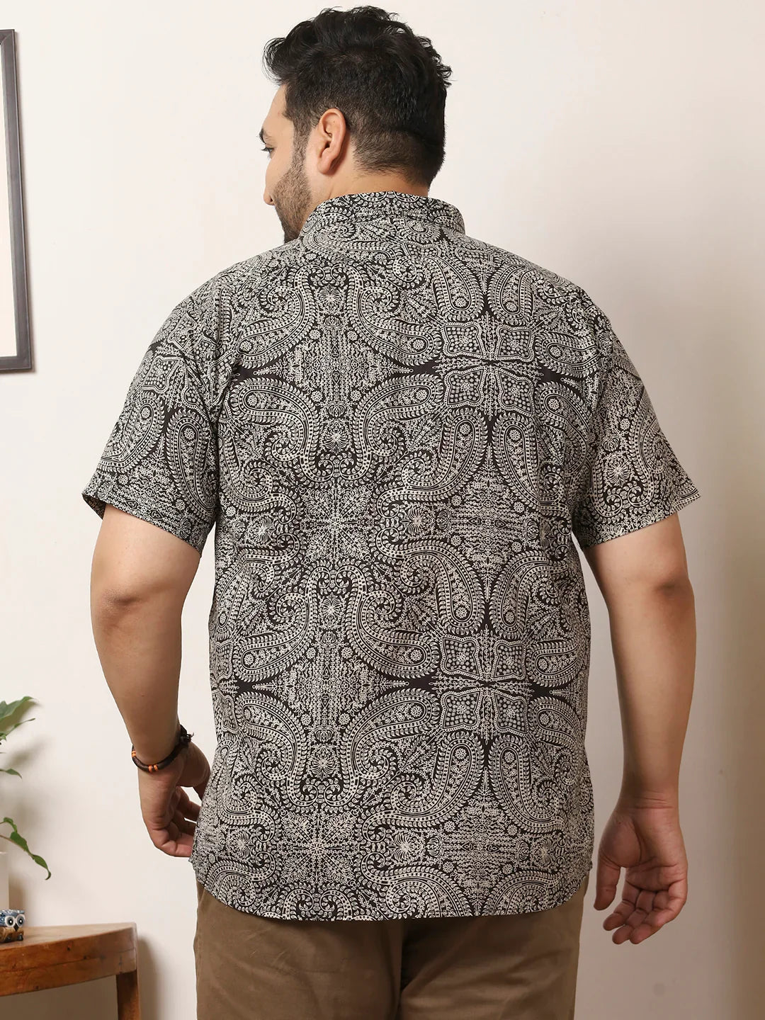 Men Plus Size Drifth Multicolor Printed Shirt - bigbanana