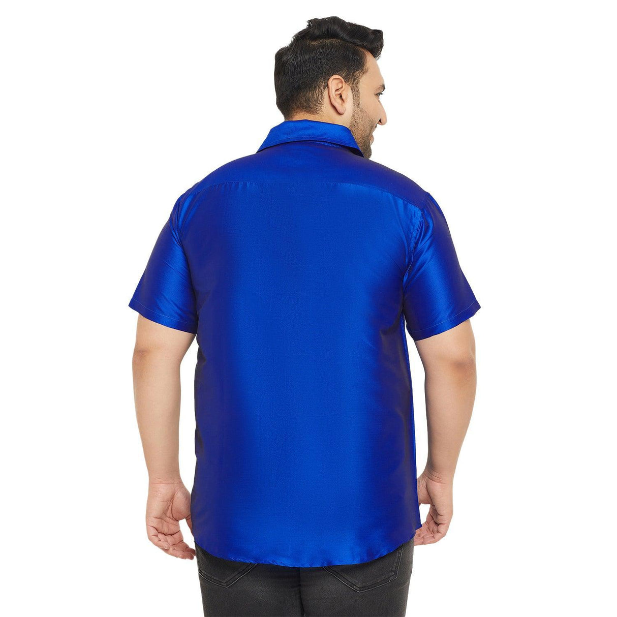 Men Plus Size Dura-DB Solid Shirt - bigbanana