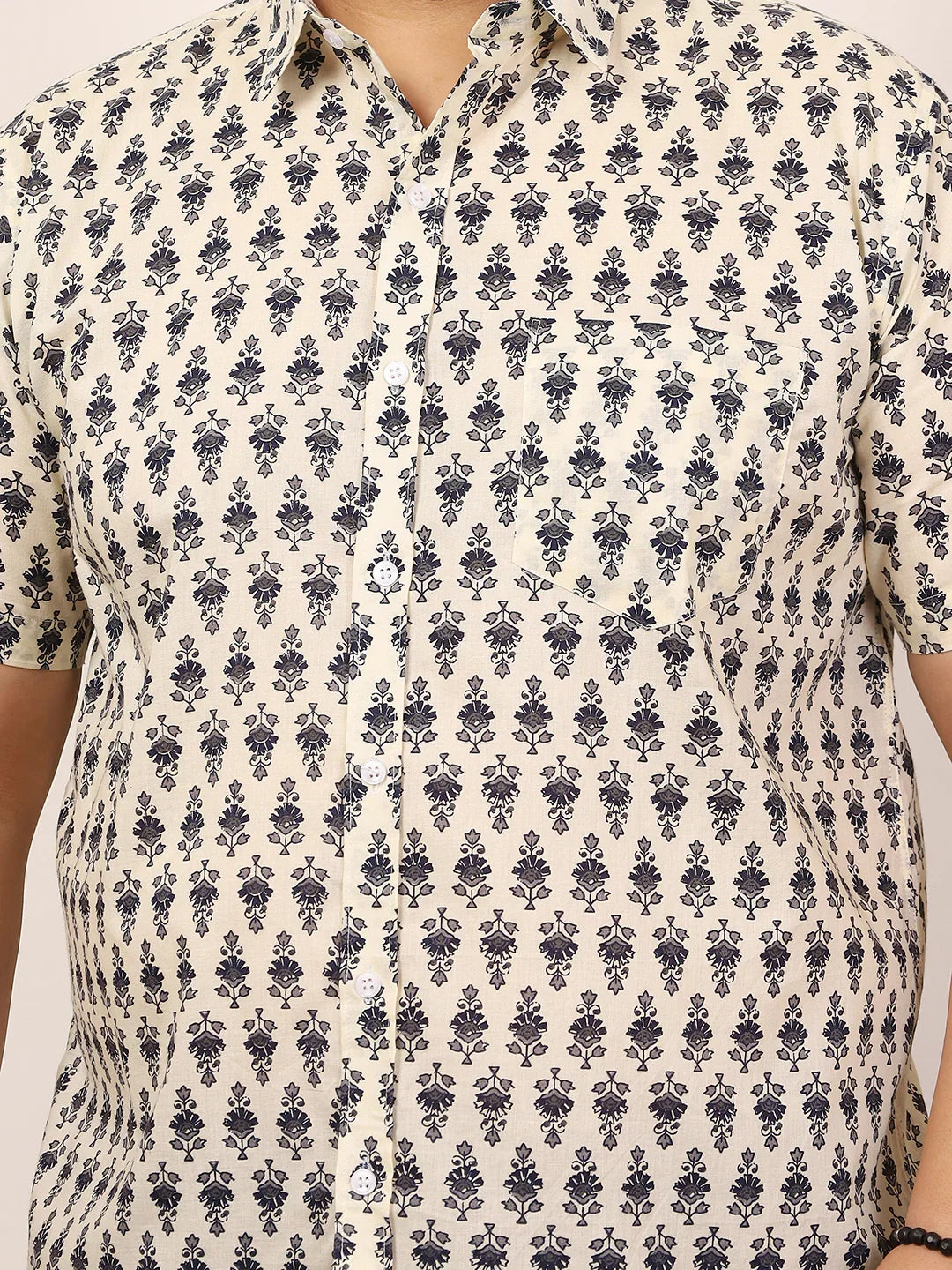 Men Plus Size Duvera Multicolor Printed Shirt - bigbanana