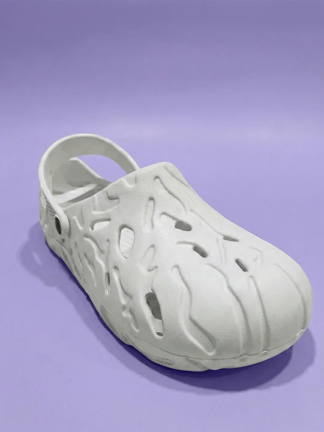 bigbanana Ferver-Off White Unisex Clogs