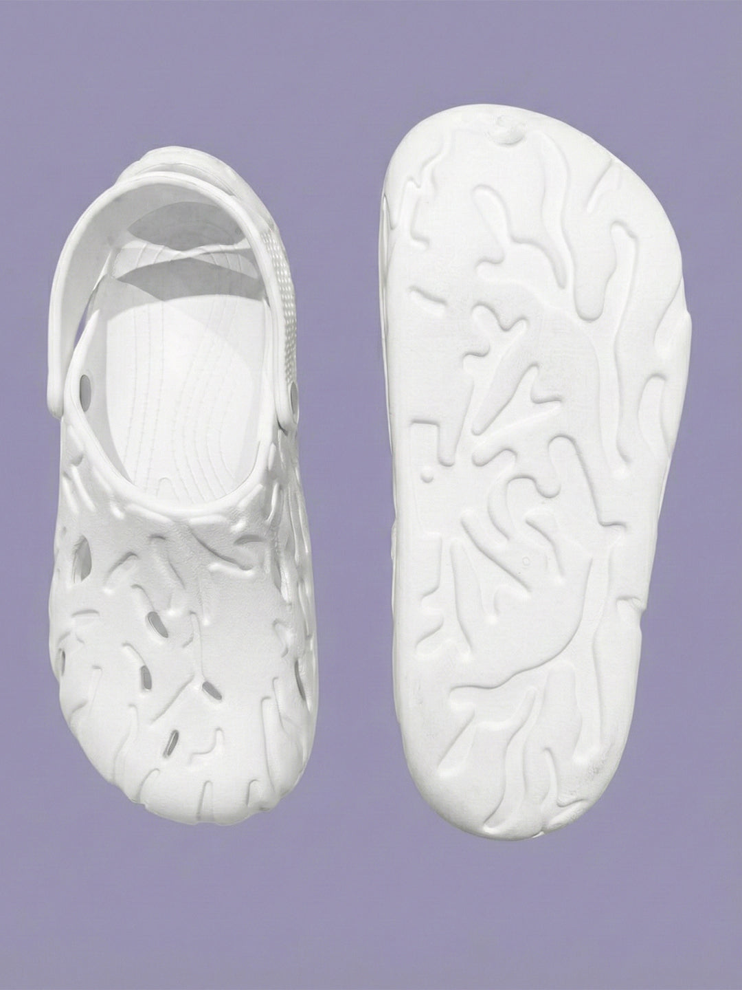 bigbanana Ferver-Off White Unisex Clogs