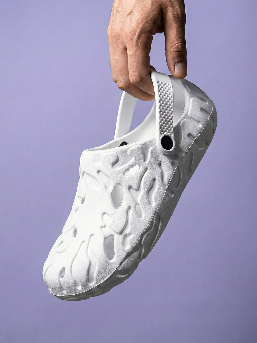 bigbanana Ferver-Off White Unisex Clogs