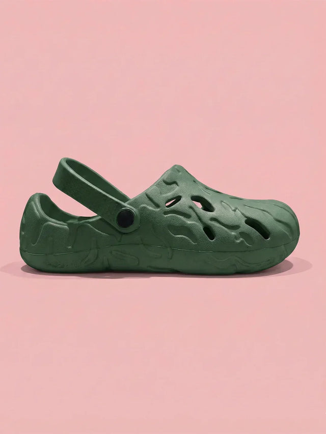 bigbanana Ferver-Olive Unisex Clogs