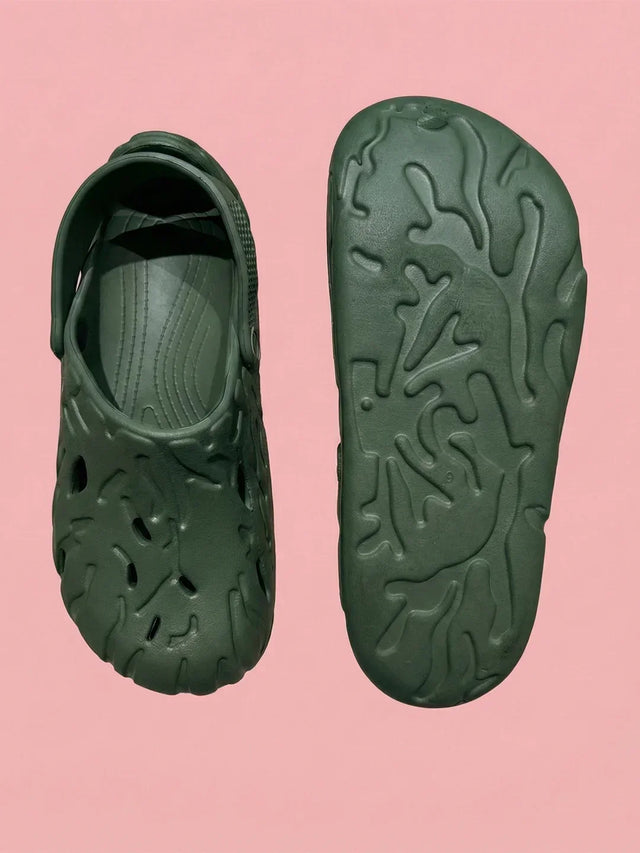 bigbanana Ferver-Olive Unisex Clogs