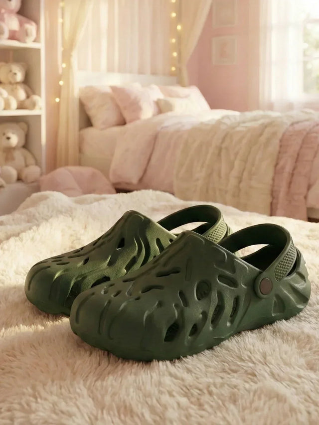 bigbanana Ferver-Olive Unisex Clogs
