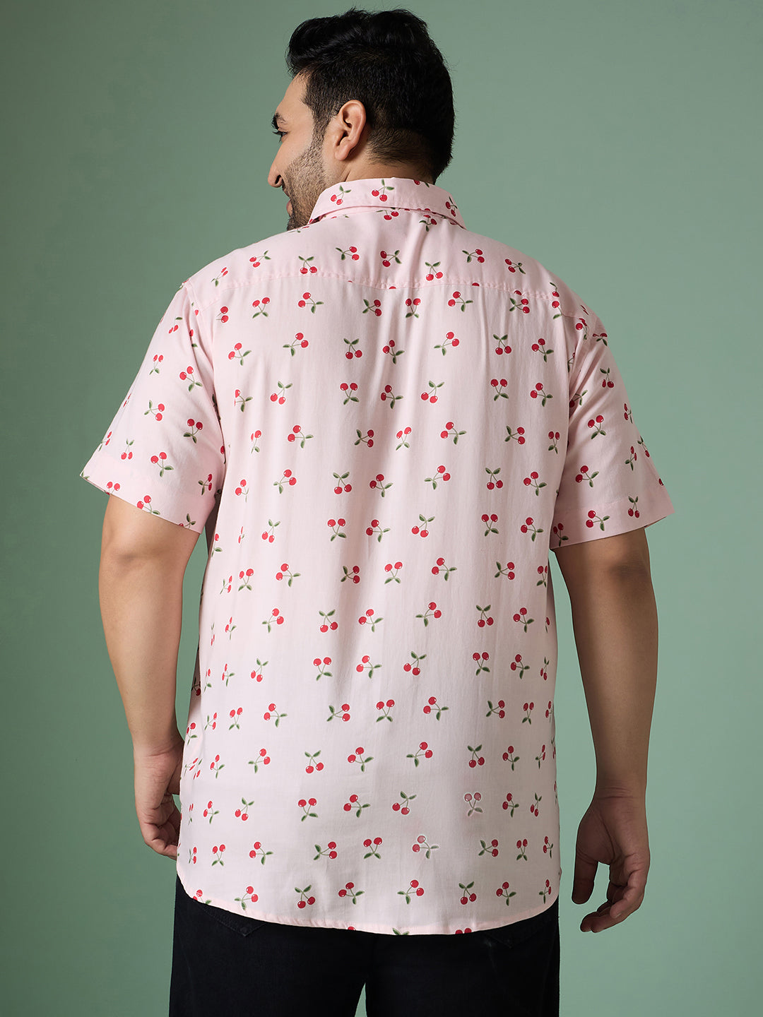Men Plus Size Givrine Printed Shirt - bigbanana