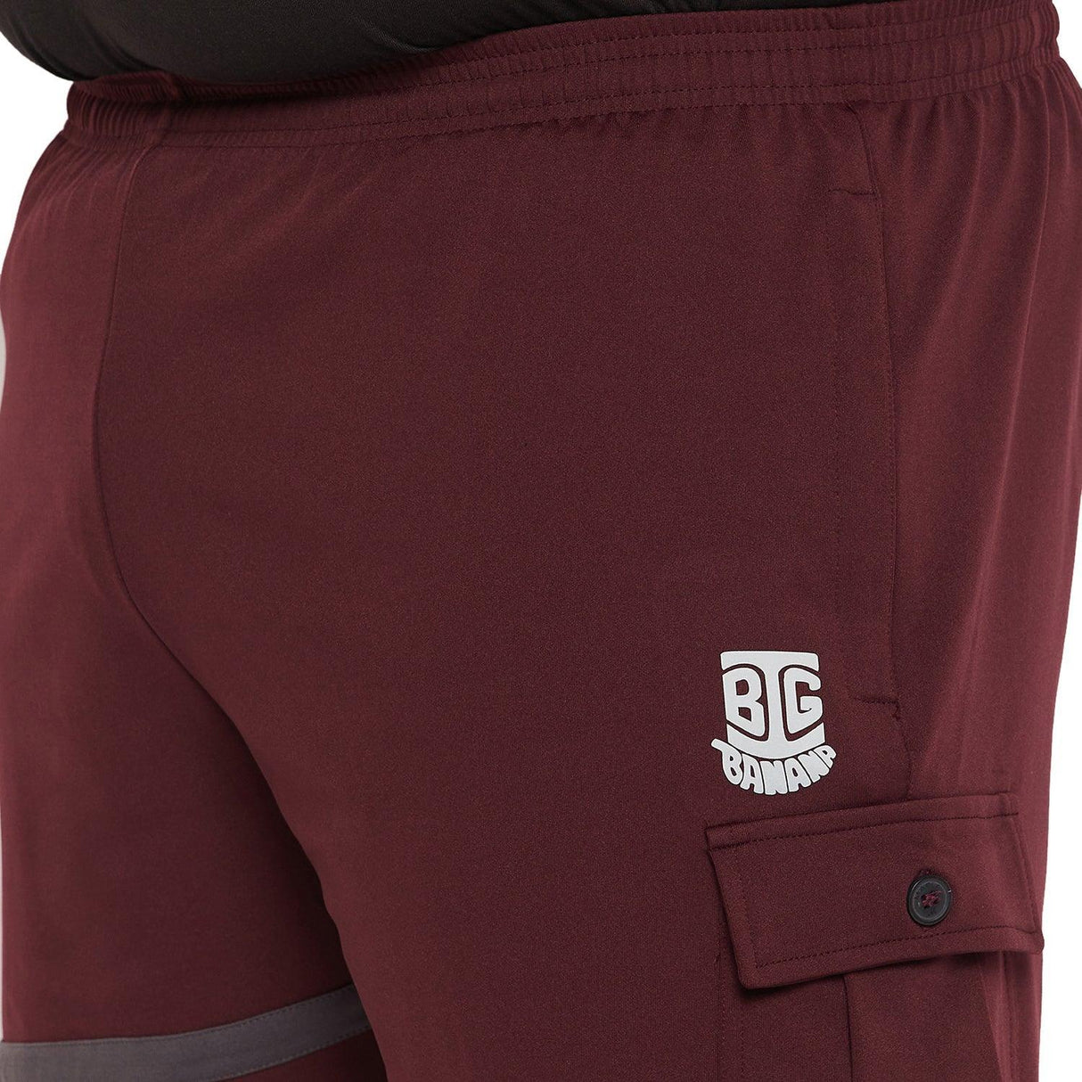 Men Plus Size Herbie Colorblock Shorts - bigbanana
