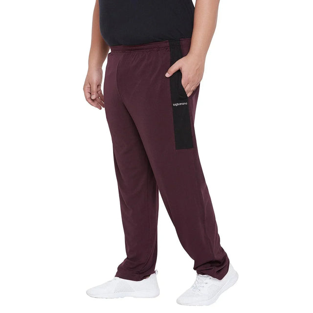 Men Plus Size Belper Solid Trackpant