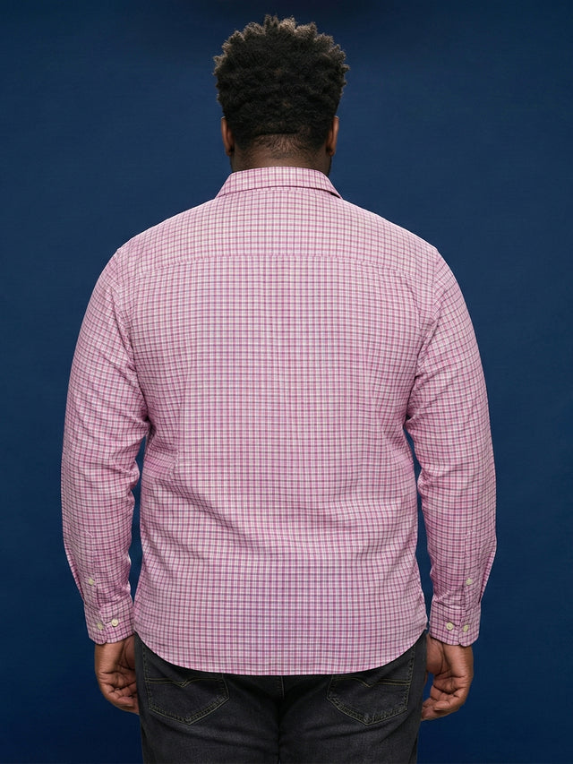 Men Plus Size Rosavelle Multi Check Shirts