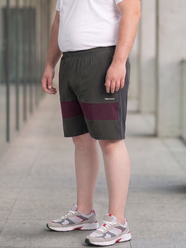 Men Plus Size Gypsy Solid Shorts