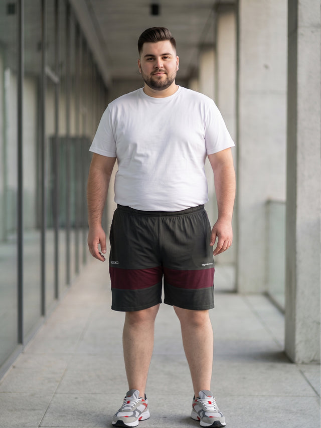 Men Plus Size Gypsy Solid Shorts