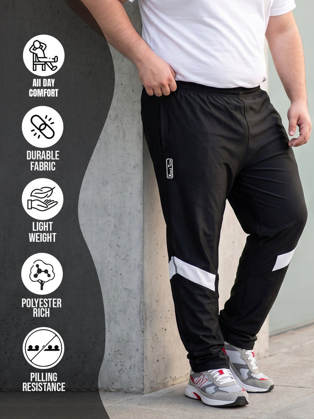 Men Plus Size Ollie Solid Trackpant