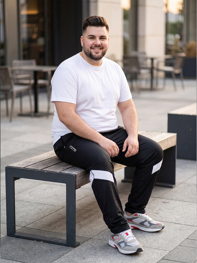 Men Plus Size Ollie Solid Trackpant
