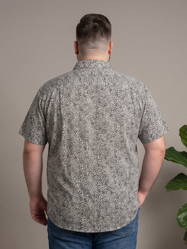 Men Plus Size Grainor Multi Printed Shirts