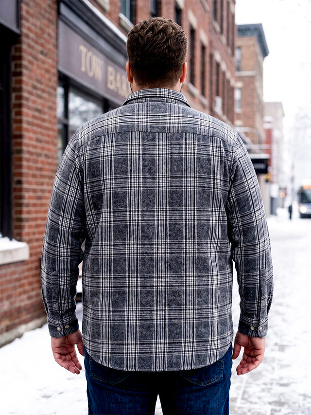 Men Plus Size Calloway Multi Check Shirts