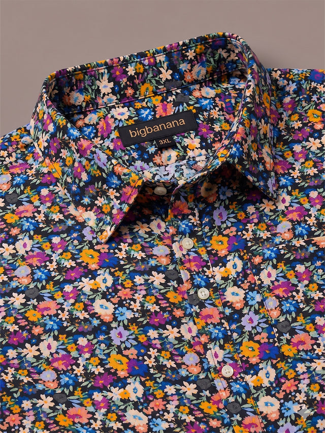 Men Plus Size Colorra Multi Printed Shirts