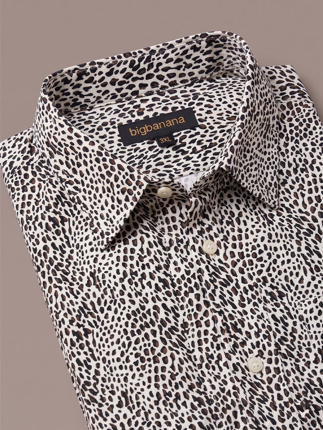 Men Plus Size Grainor Multi Printed Shirts
