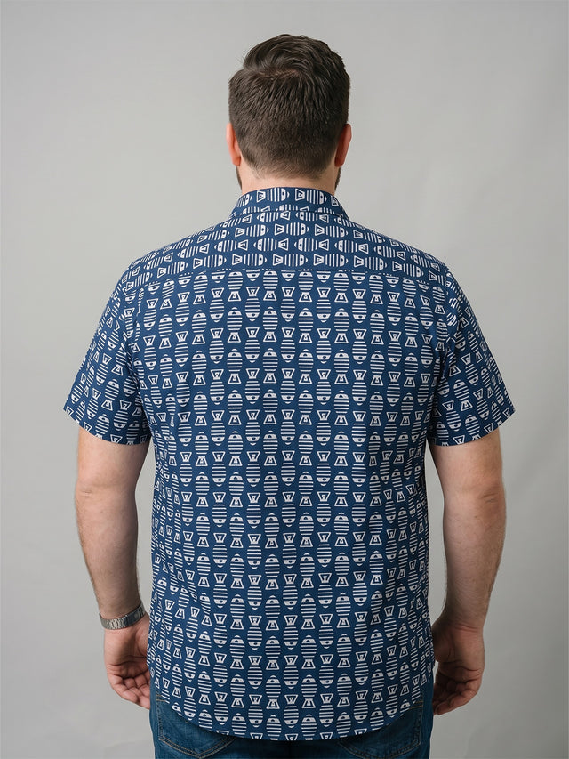 Men Plus Size Indrix Multi Printed Shirts