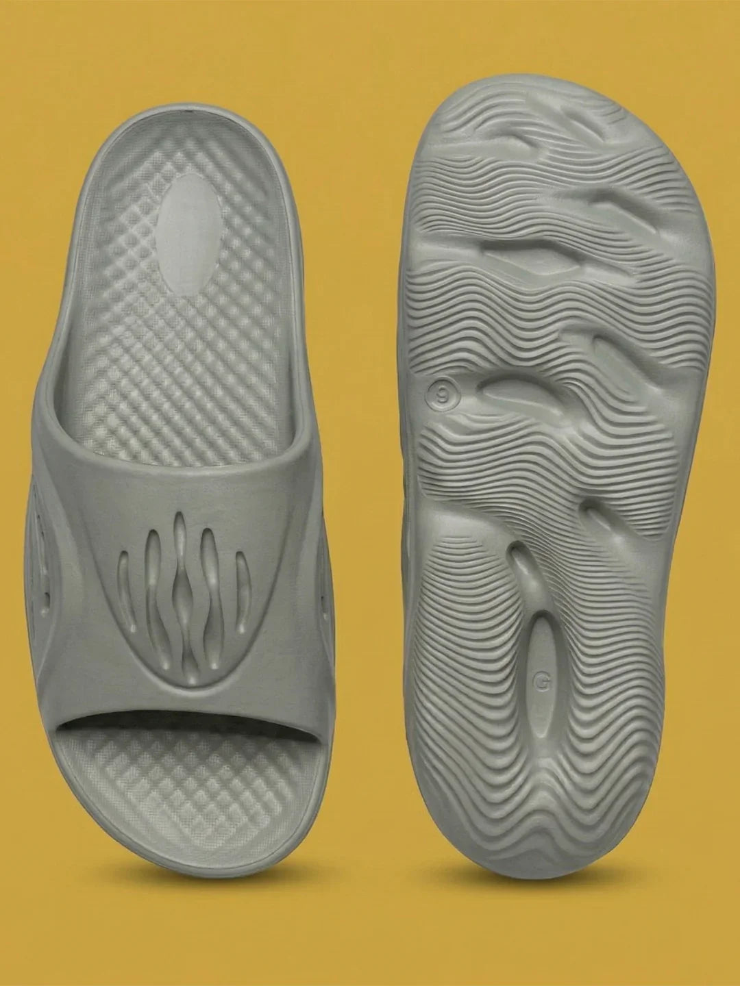 bigbanana Bastion-Light Grey Unisex Slipper