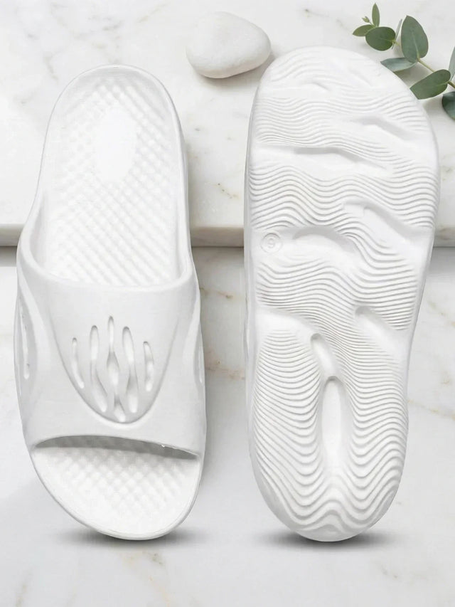 bigbanana Bastion-White Unisex Slipper