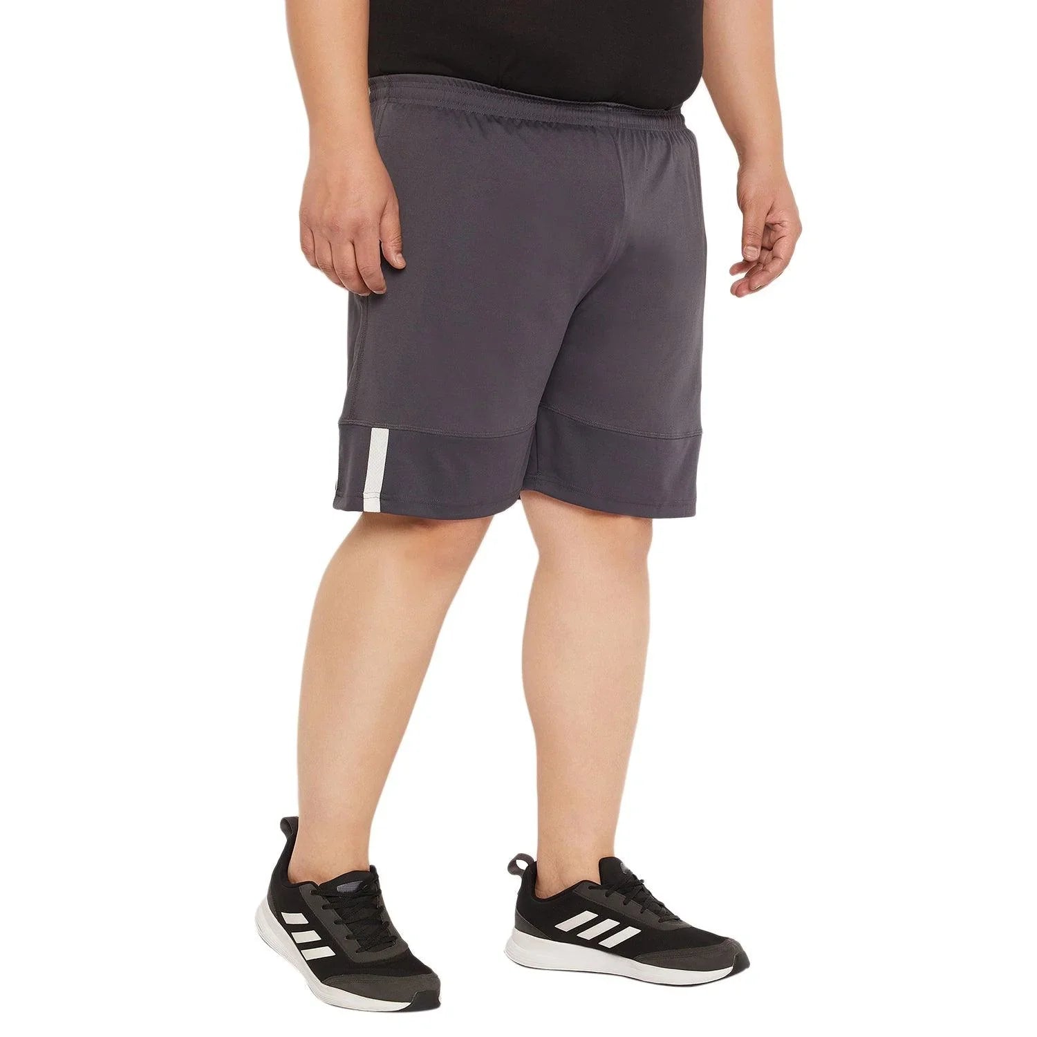 Men Plus Size Lester Solid Shorts - bigbanana