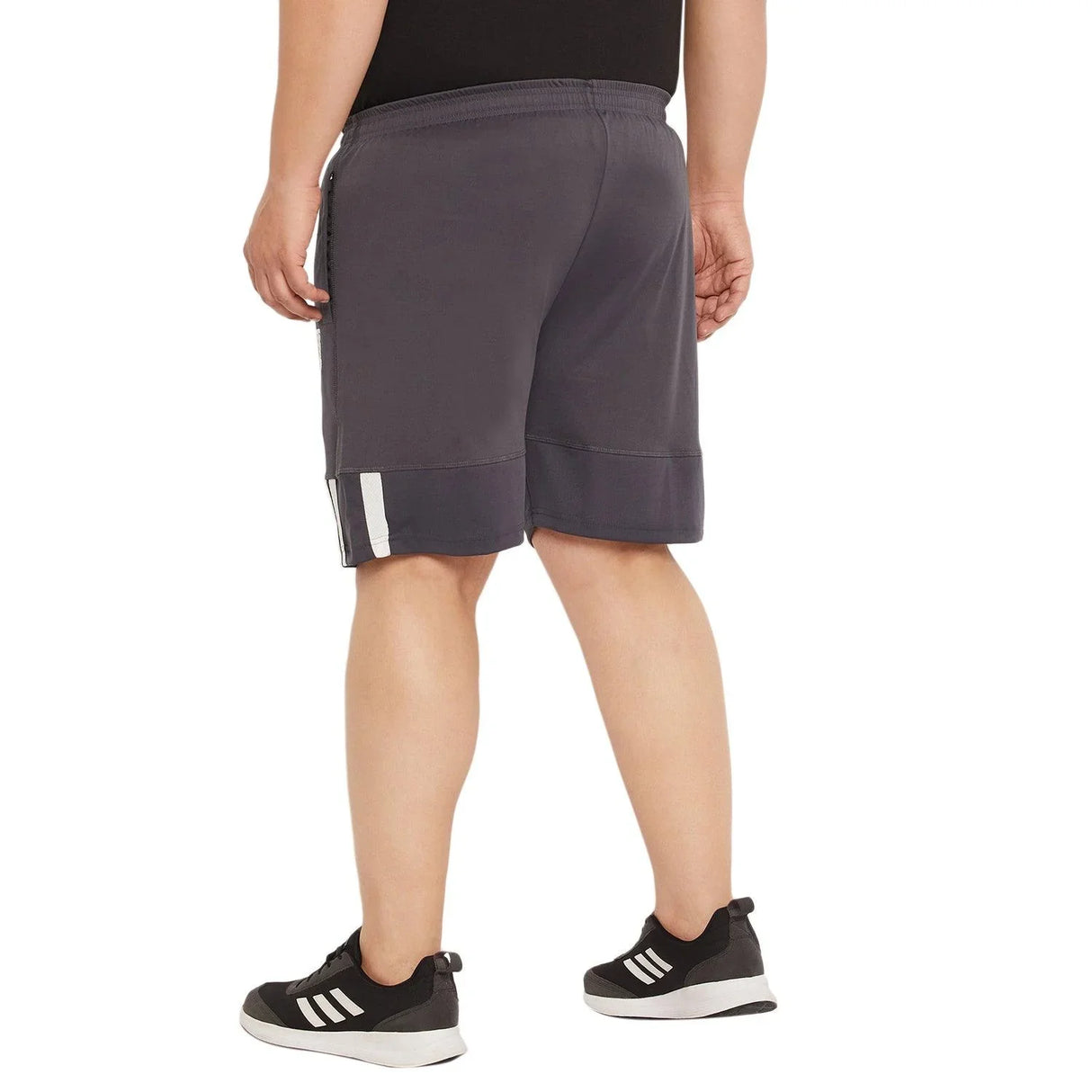 Men Plus Size Lester Solid Shorts - bigbanana