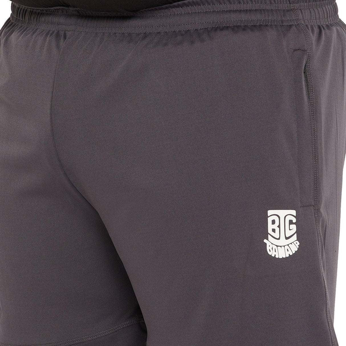 Men Plus Size Lester Solid Shorts - bigbanana