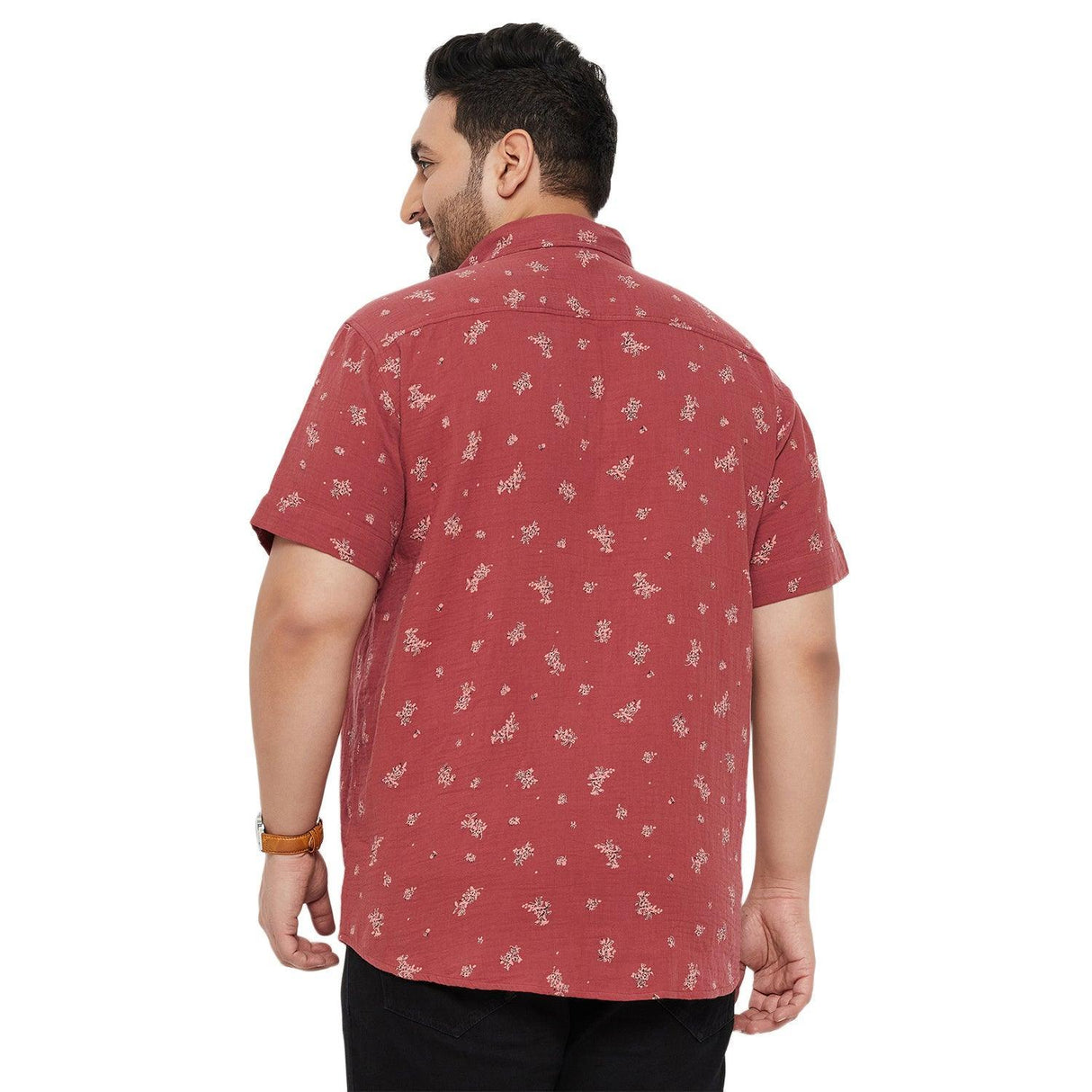 Men Plus Size Libra Printed Shirt - bigbanana
