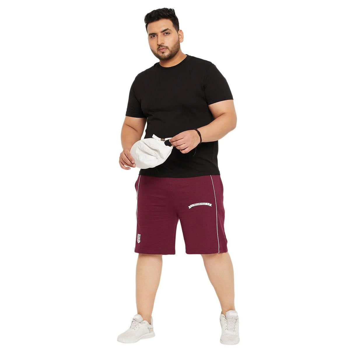 Men Plus Size LosAngeles Printed Shorts - bigbanana