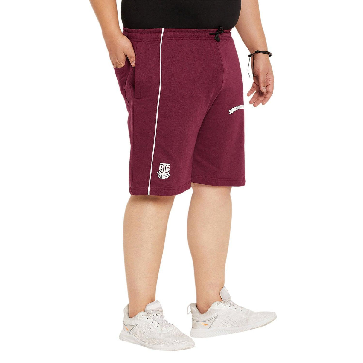 Men Plus Size LosAngeles Printed Shorts - bigbanana