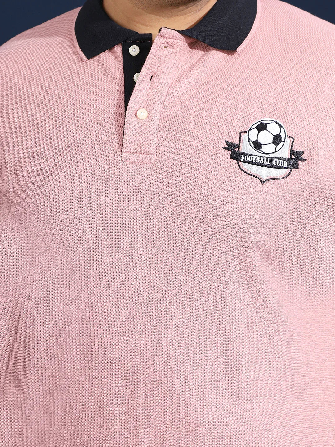 Men Plus Size Lumni Solid Polo Tshirt - bigbanana