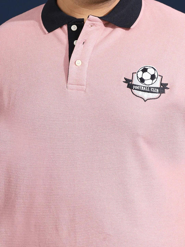 Men Plus Size Lumni Solid Polo Tshirt - bigbanana