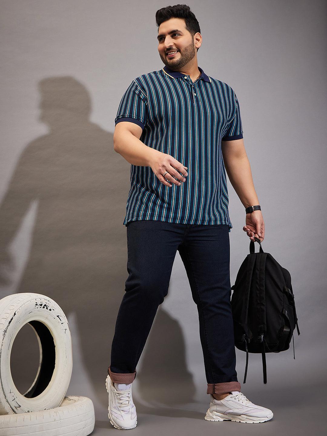 Men Plus Size Macman Tinted Wash Jeans - bigbanana