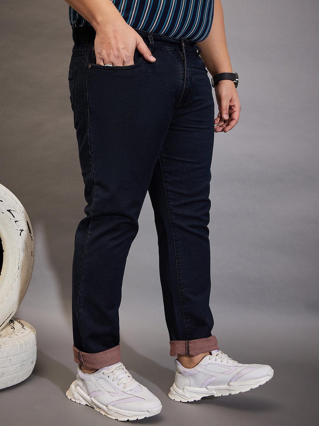 Men Plus Size Macman Tinted Wash Jeans - bigbanana