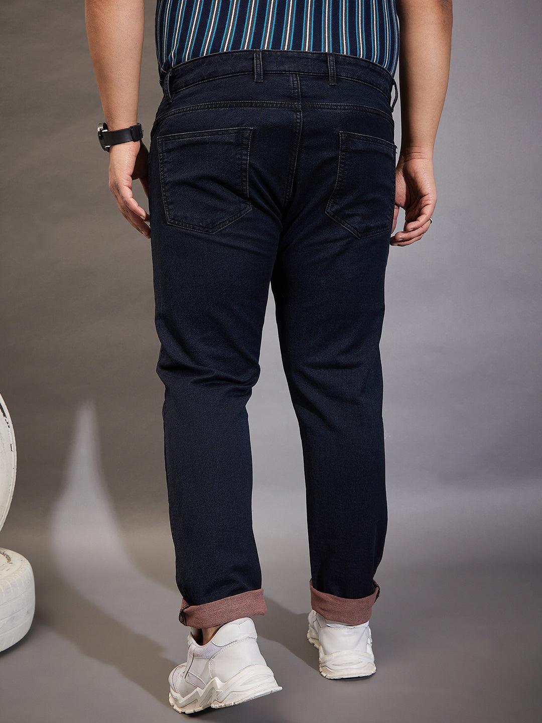 Men Plus Size Macman Tinted Wash Jeans - bigbanana