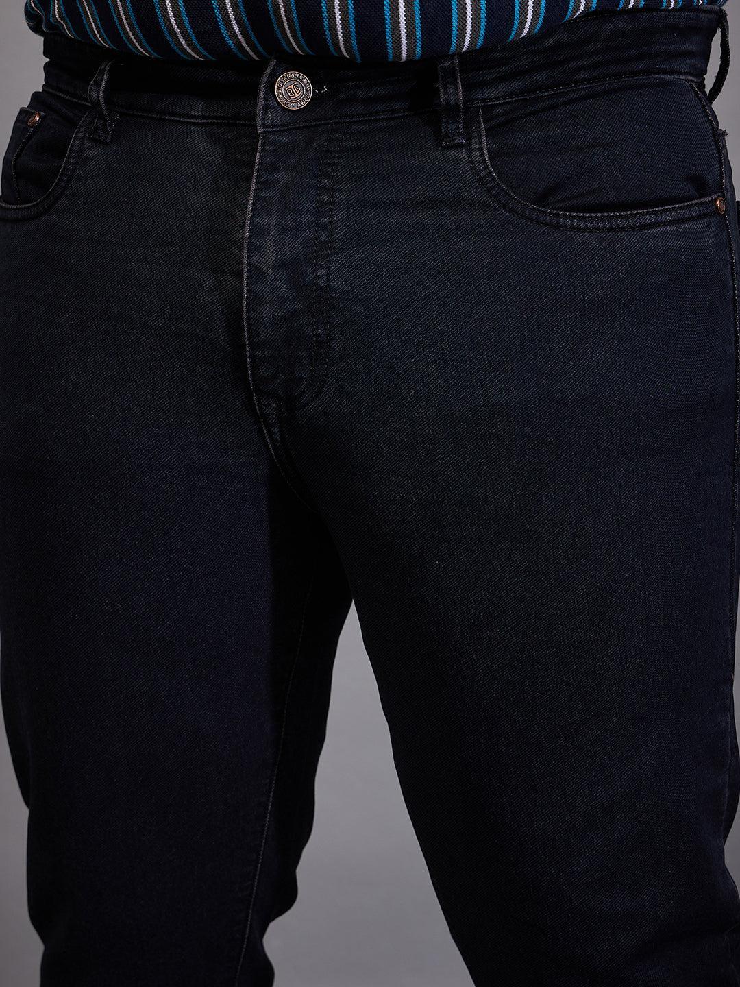 Men Plus Size Macman Tinted Wash Jeans - bigbanana