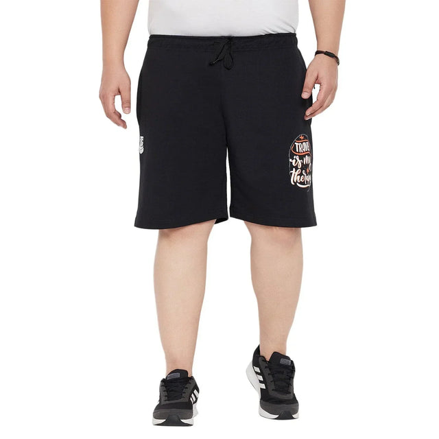Men Plus Size Octavia Printed Shorts - bigbanana