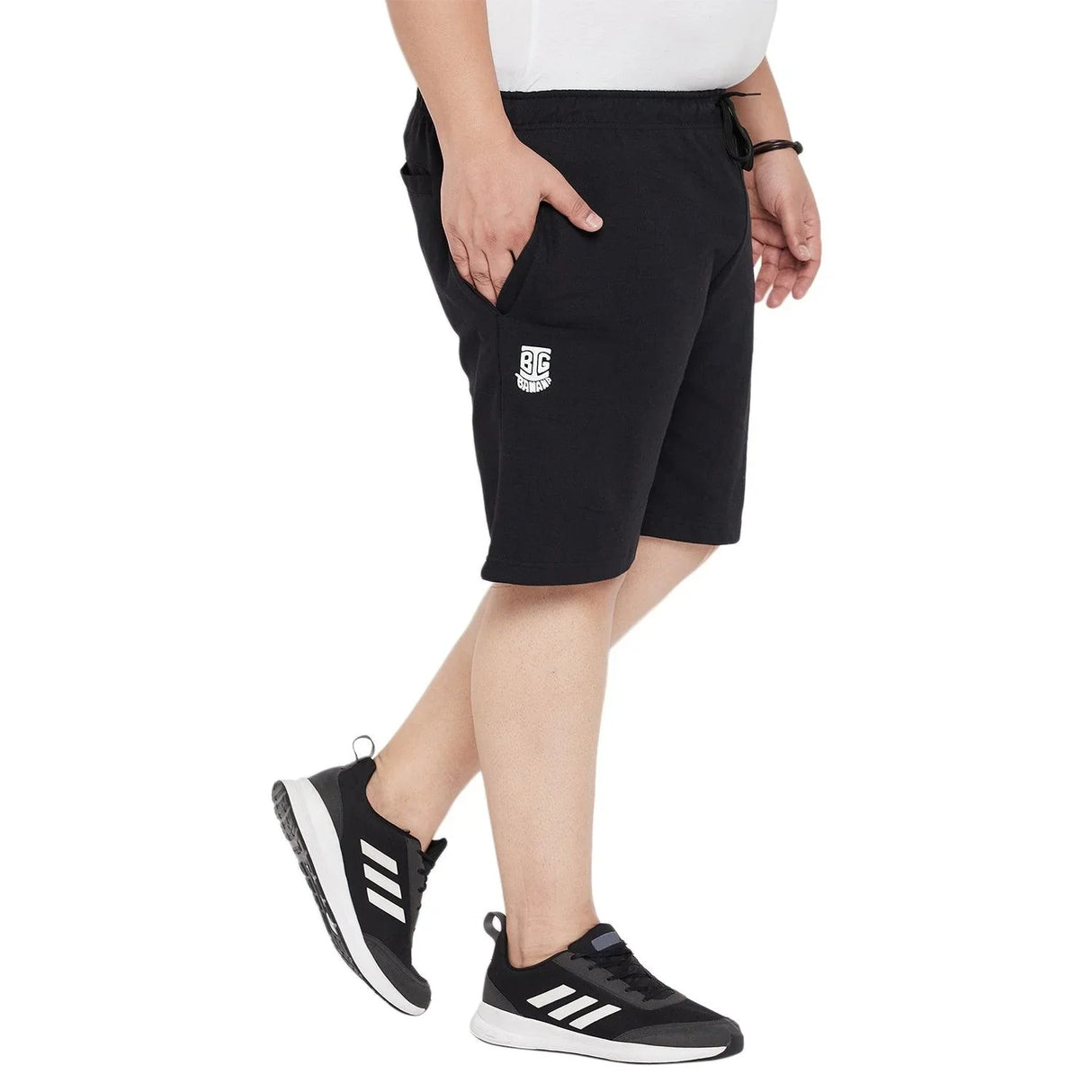 Men Plus Size Octavia Printed Shorts - bigbanana