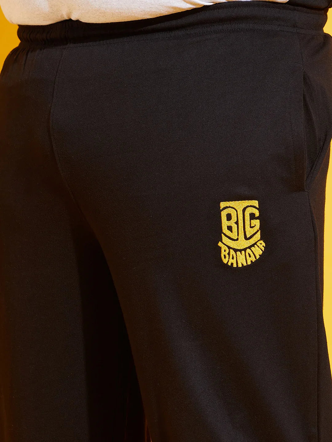 Men Plus Size Oxn-BL Solid Trackpant - bigbanana