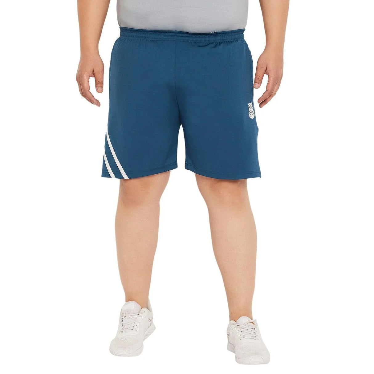 Men Plus Size Peterson Solid Shorts - bigbanana