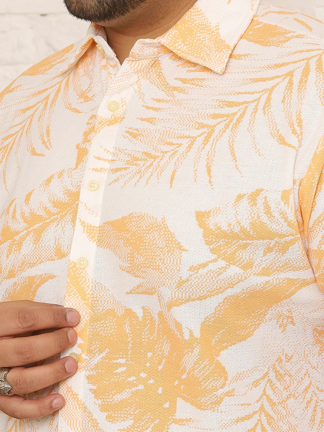 Men Plus Size Praveo Multicolor Printed Shirt - bigbanana