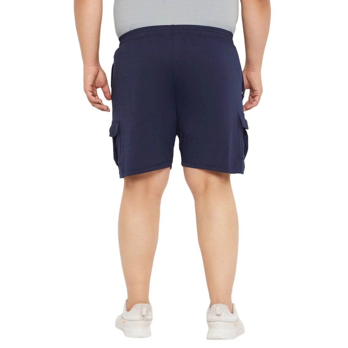 Men Plus Size Rezo Solid Shorts - bigbanana