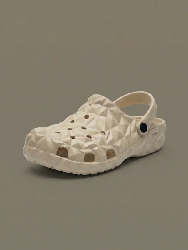 bigbanana Sparkler- Beige Unisex Clogs