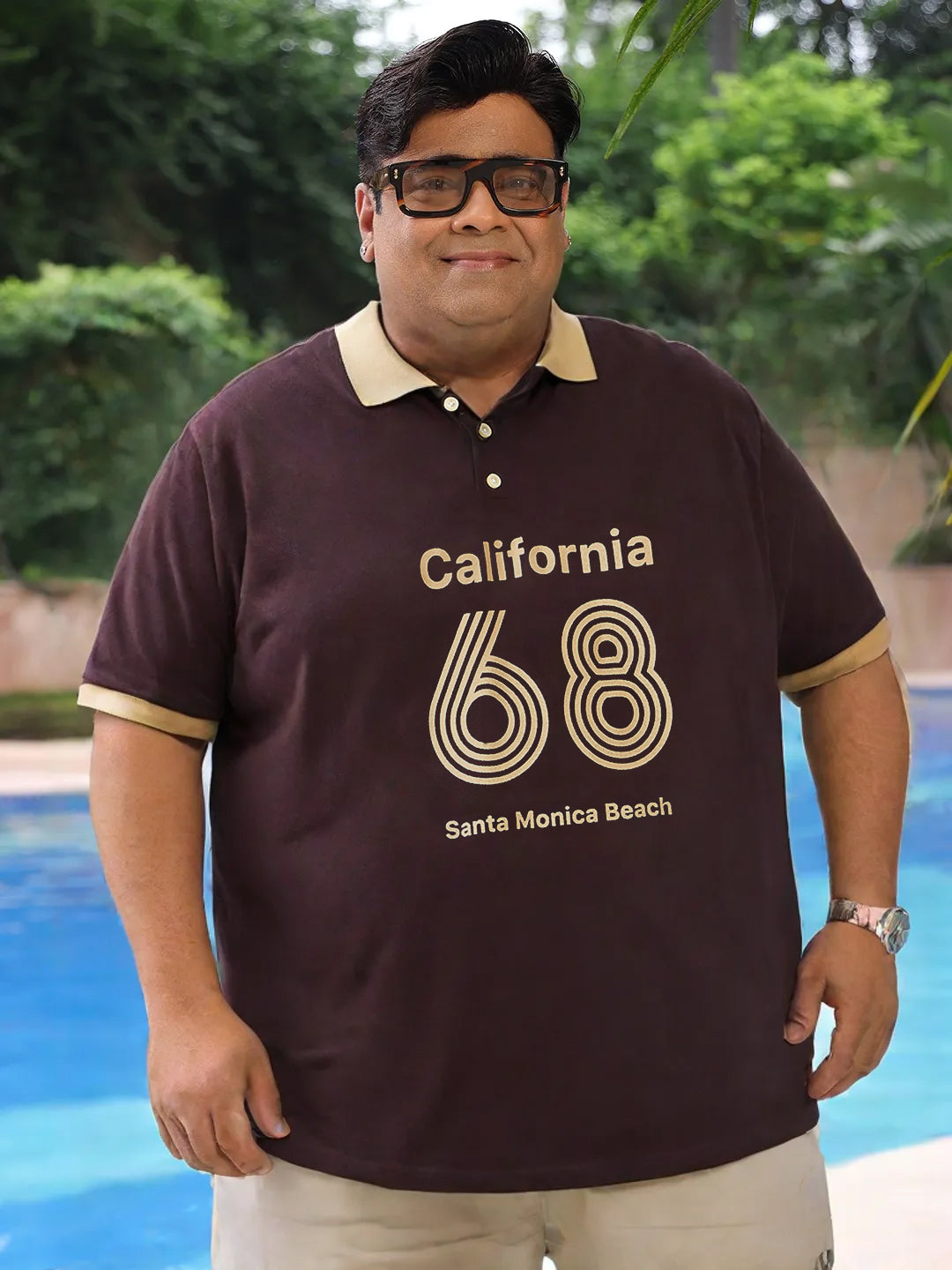 Men Plus Size Surfside Polo Tshirt