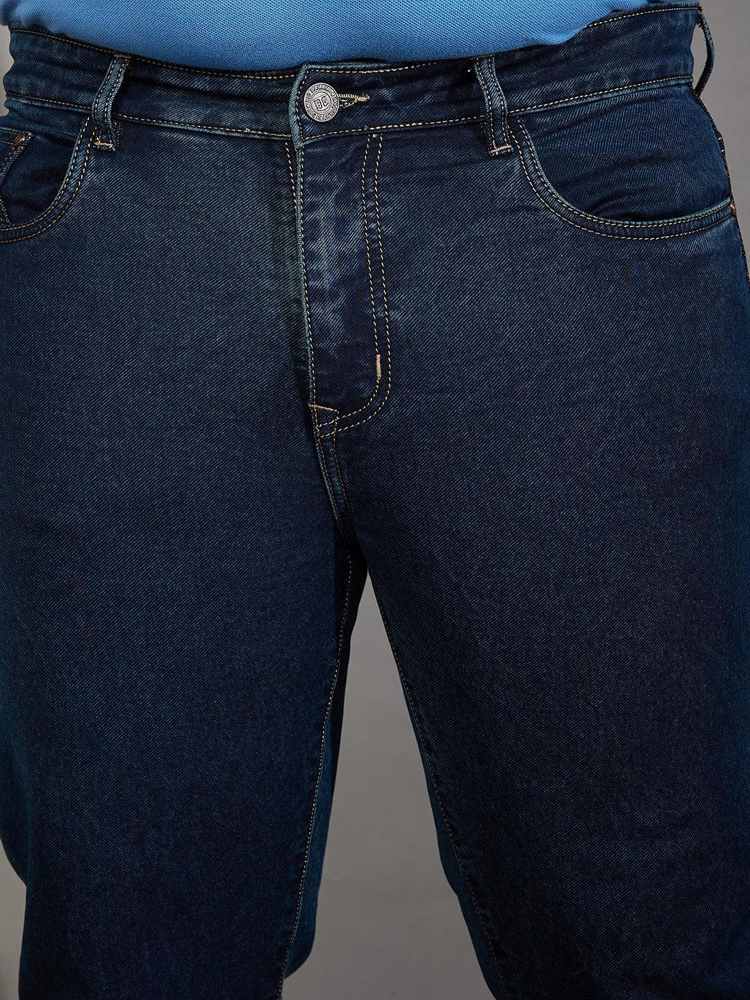 Men Plus Size Treadstone Tinted Washed Jeans - bigbanana