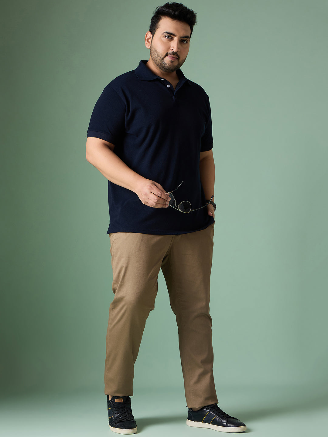 Men Plus Size Trendyx Polo Tshirt - bigbanana