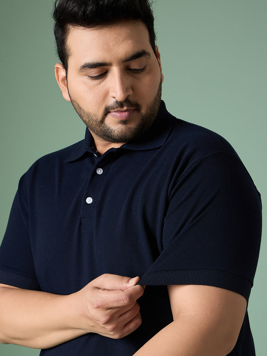 Men Plus Size Trendyx Polo Tshirt - bigbanana