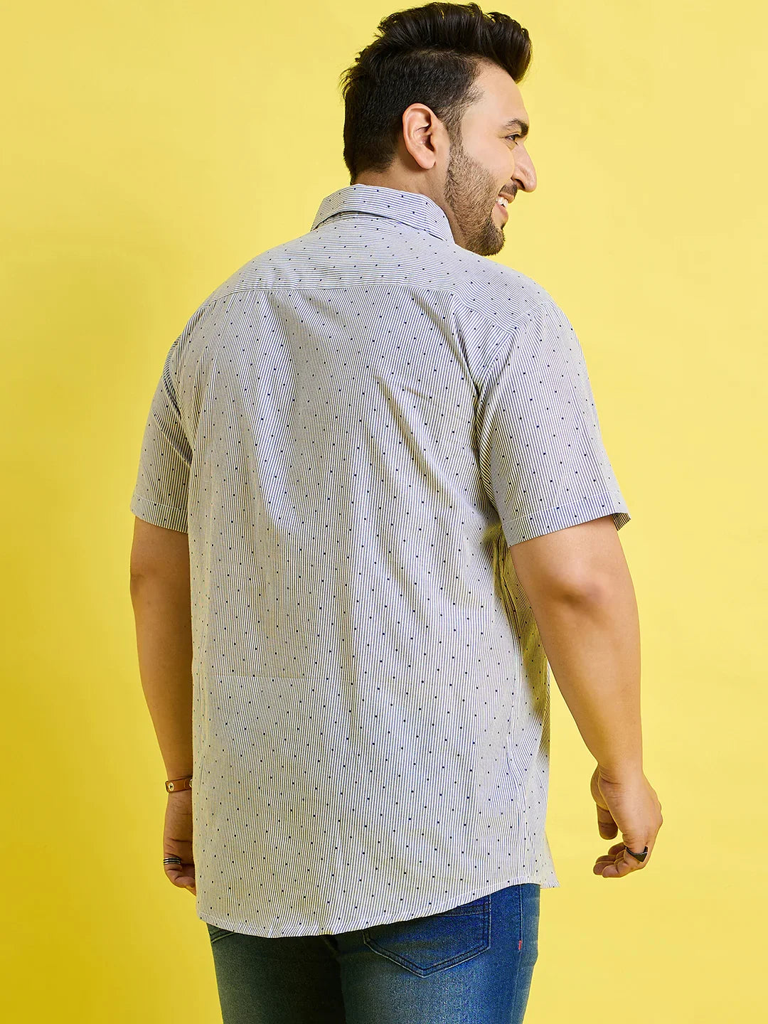 Men Plus Size Vigo Printed Shirt - bigbanana